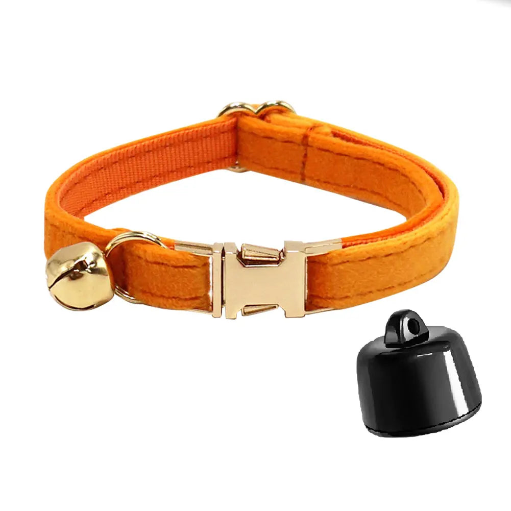 Skanto | Pet Tracker Mini – Smart Bluetooth Dyrlokalisator med Halsbånd og Klokke