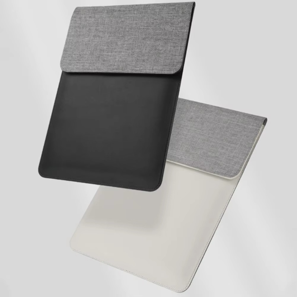 Skanto | Magnetisk 3-i-1 Trådløs Lading Laptop Sleeve med Musmatte &amp; Skrivebordsmatte