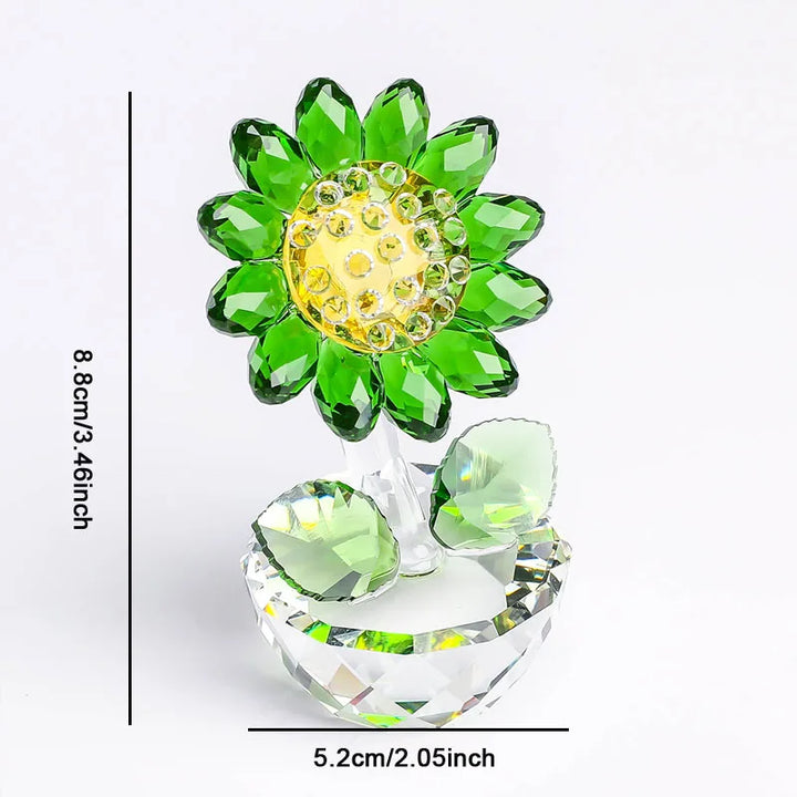Crystal Glass Solsikke | Skanto