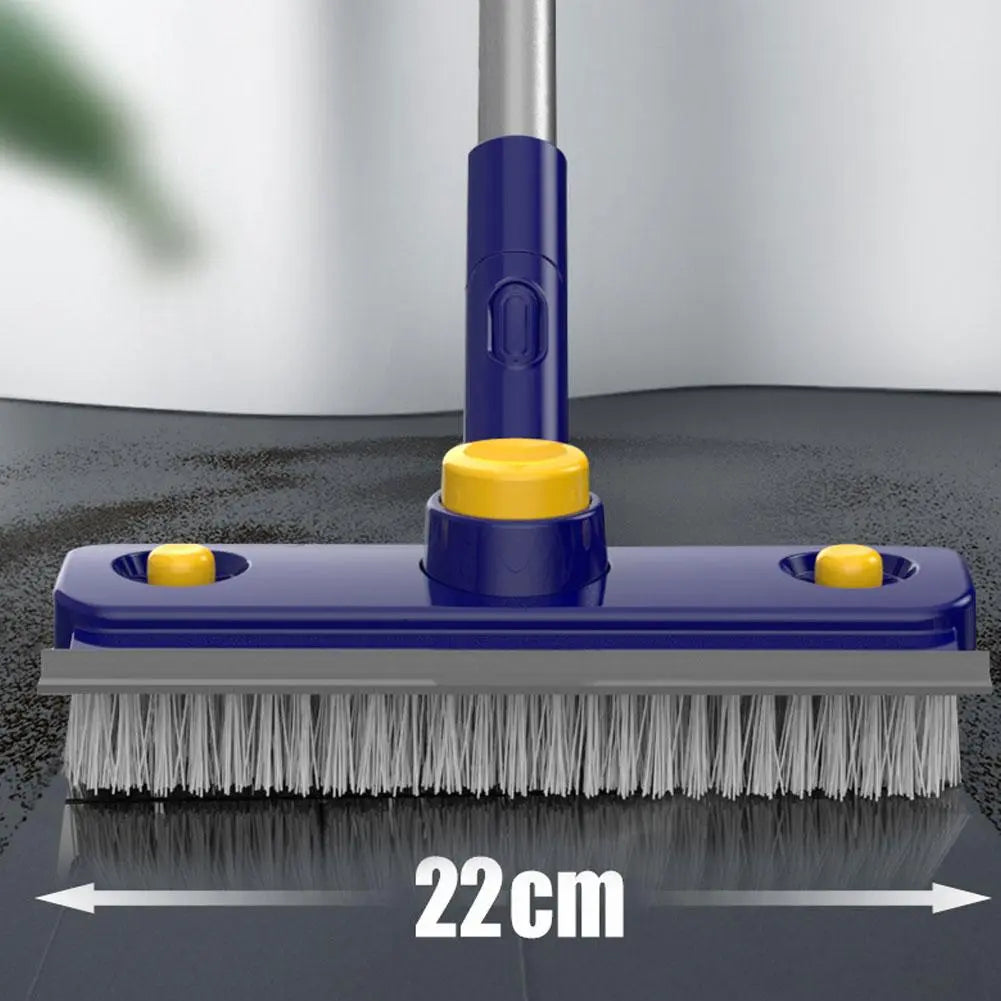 2i1 V-formet lang håndtak gulvskrubbe kant rengjøringsbørste | Skanto