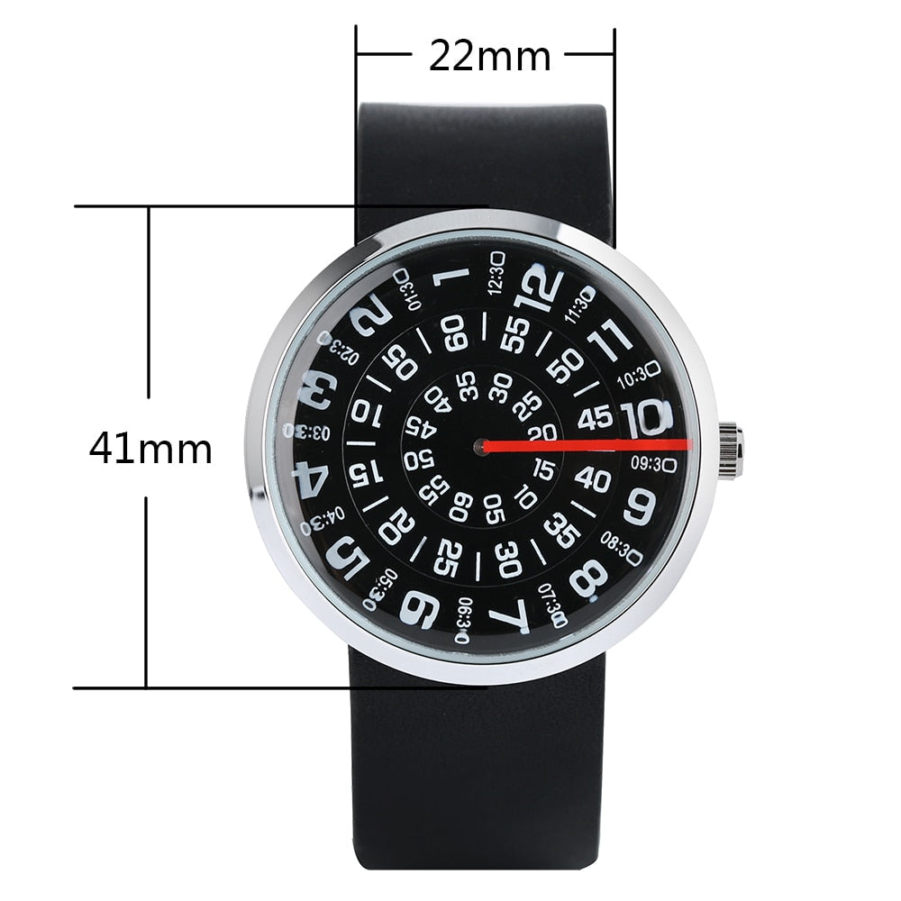 Skanto | Kreativ Kvarts Moderne Urskive Uhr