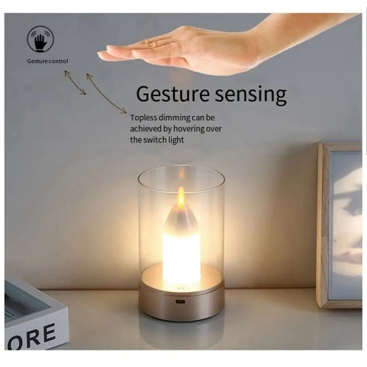 Smart Sensor Hover LED Flameless Candle Lamp | Skanto