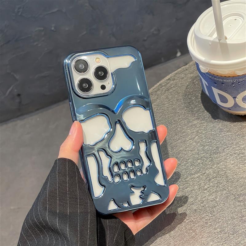 Skanto | Gothic Midnight Skull Telefonveske