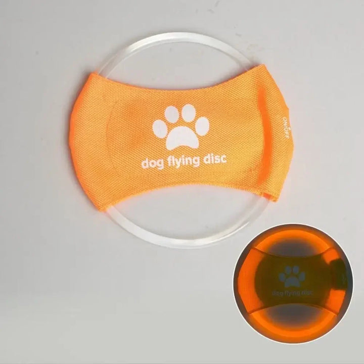 LED Frisbee for dogs oppladbar og vanntett Skanto