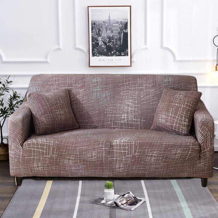 Skanto | Moderne Antiskli Fargerik Elastisk Sofa Trekk