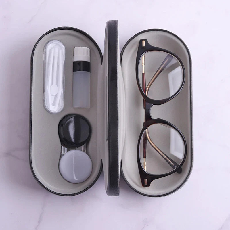 Skanto | 2 i 1 brille- og kontaktlinseetui