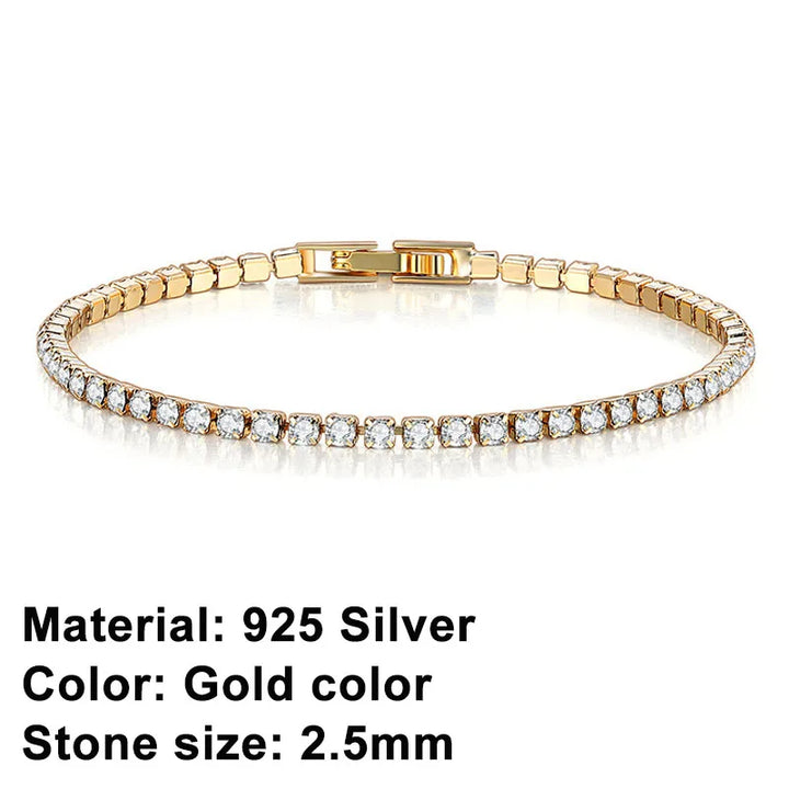 Tennisarmbånd – Strål med attitude: Eleganse i sterlingsølv og hiphop-stil!