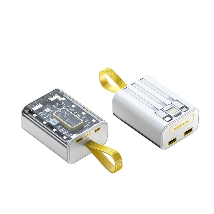 Skanto | Transparent Insight Hurtigladings Powerbank