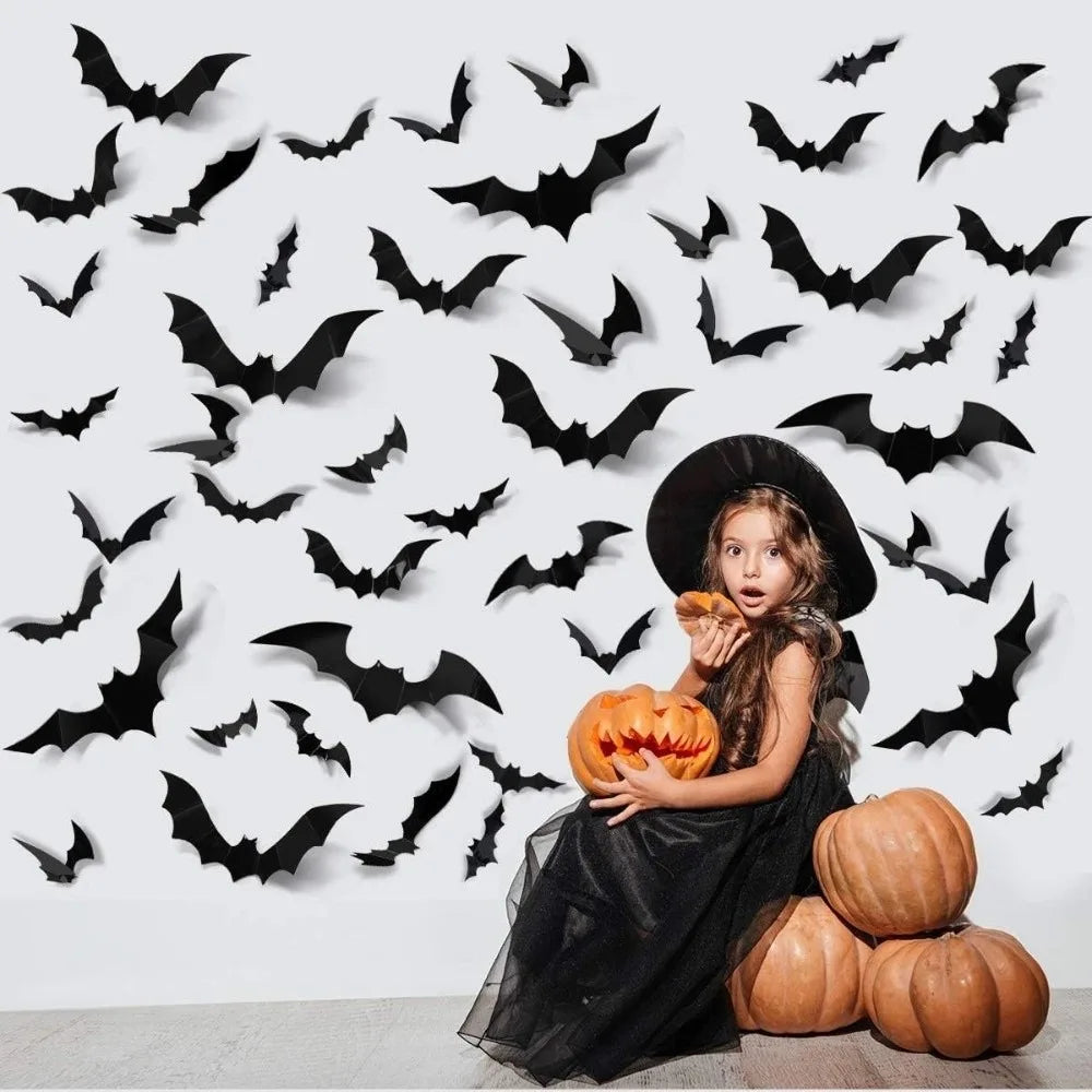 Skanto | Luminous LED Bat Wall Stickers 24PCS