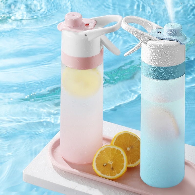 Skanto | 2-i-1 Spray Flaske - Praktisk Hydrering - Ideell for Reiser