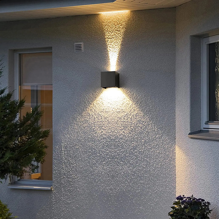 Utendørs LED-vegglampe | Skanto