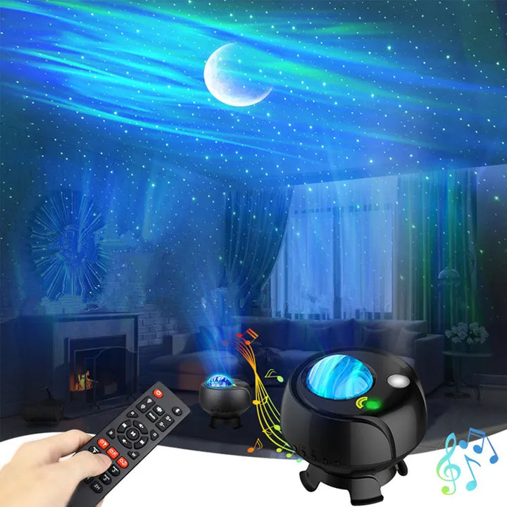 Starfield Galaxy Speaker Light Projector | Skanto