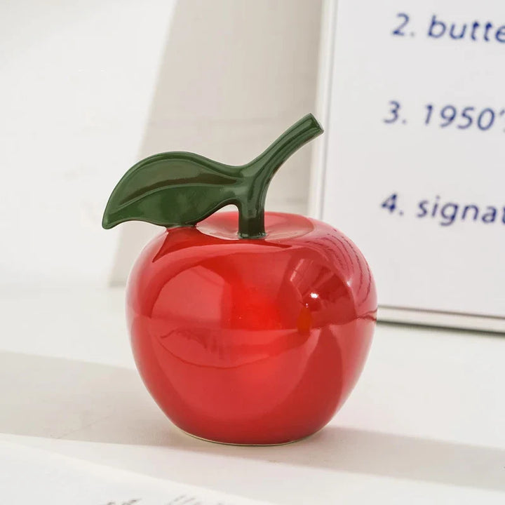 Frukt Keramisk Ornament – Borddekorasjon & Hjem Accent | Skanto