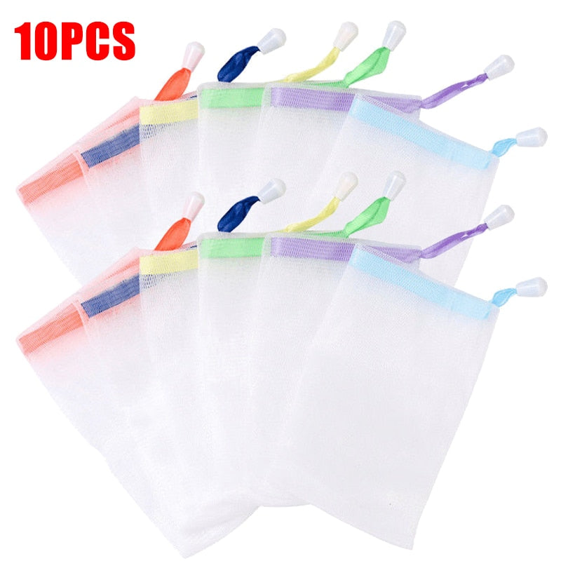 Skanto | 10Pcs Hengende Såpeorganisator Nettpose
