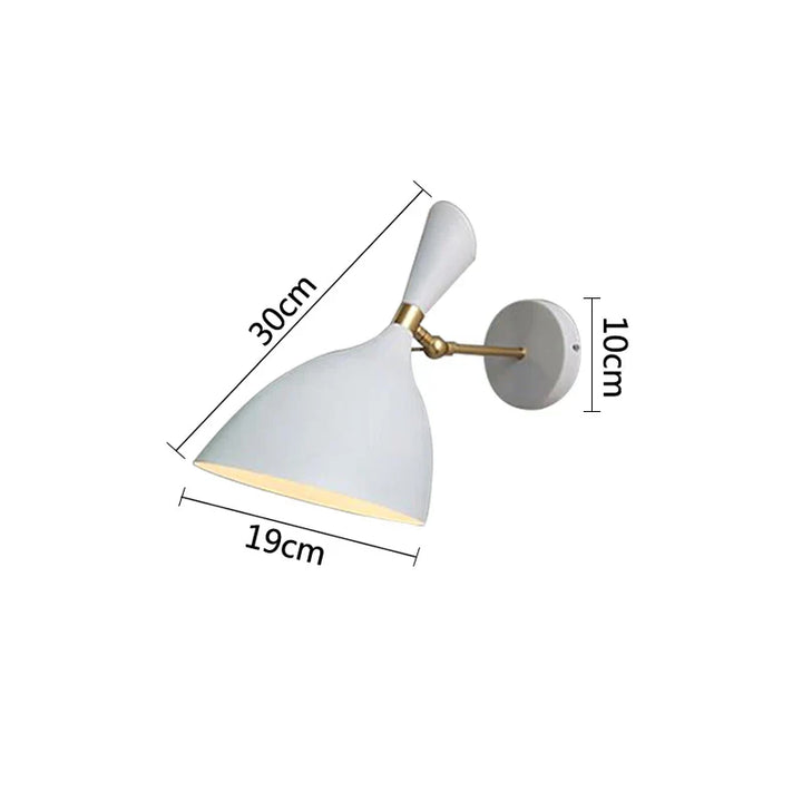 Luminous Haven – Industriell LED Sengelampe for Soverommet Skanto
