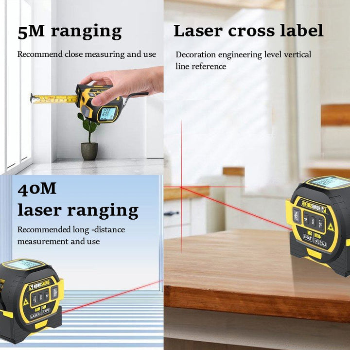 Skanto | 3i1 Ultimate Pro Laser Smart Målebånd