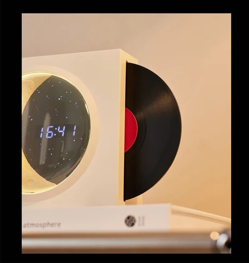 Skanto | Lunar Tune Trådløs Høyttaler Klokke