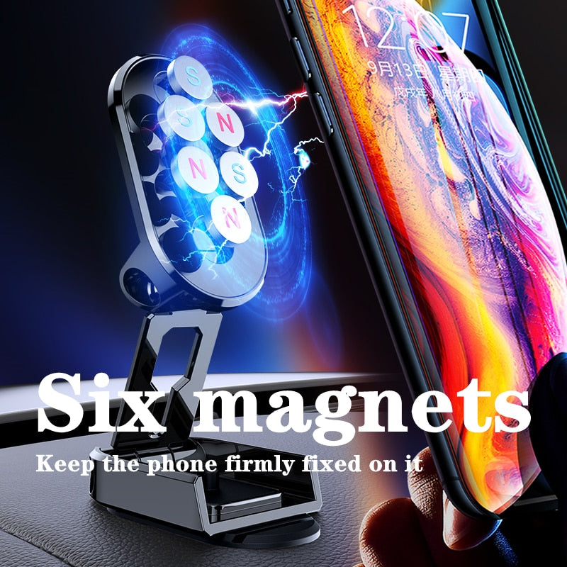 Skanto | Rotérbar Magnetisk Dashboard Bil Telefonholder