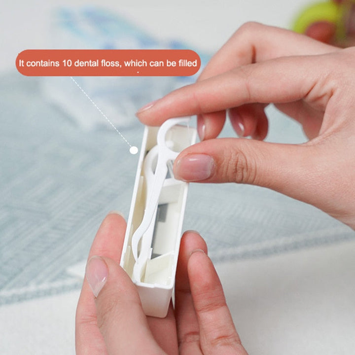 Bærbar Automatisk Flosser Dispenserboks | Skanto