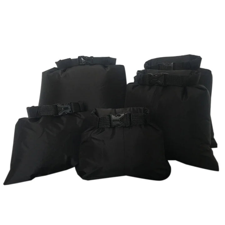 Skanto | Sealon Dry Bag Set | Vanntett og sandbestandig 5-delt sett for reise og utendørs eventyr
