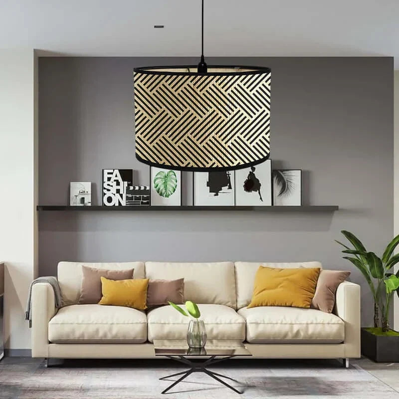 Skanto | Art Deco Trommel Lampeskjerm