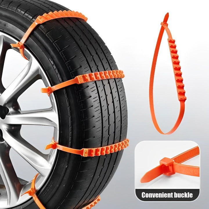Skanto | TyreGrip - Hjulforbedring - Ultimat grep - Snø garantert