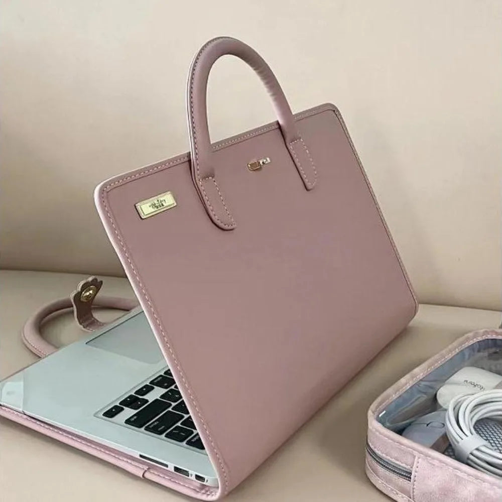 Skanto | Beskyttende Kreativ Rosa Laptop Bag Etui