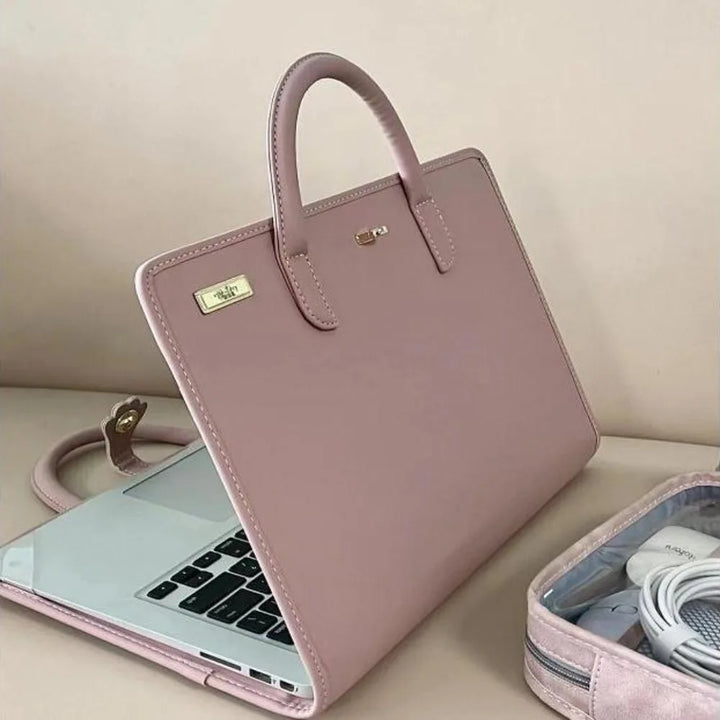 Skanto | Beskyttende Kreativ Rosa Laptop Bag Etui