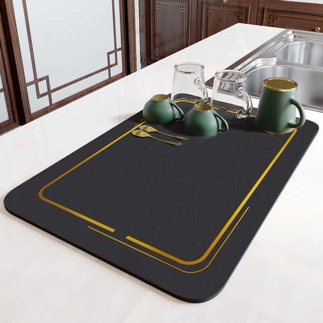 AbsorpTowel Mat - Antiskli, Ultra-absorberende og Stilig Skanto