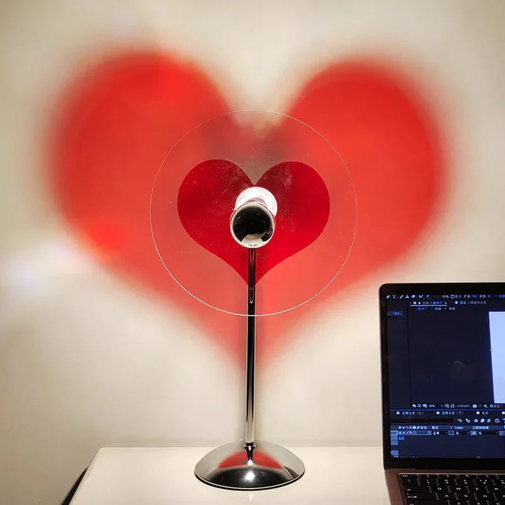 LoveLight – Hjerteformet LED-lampe for romantisk belysning Skanto