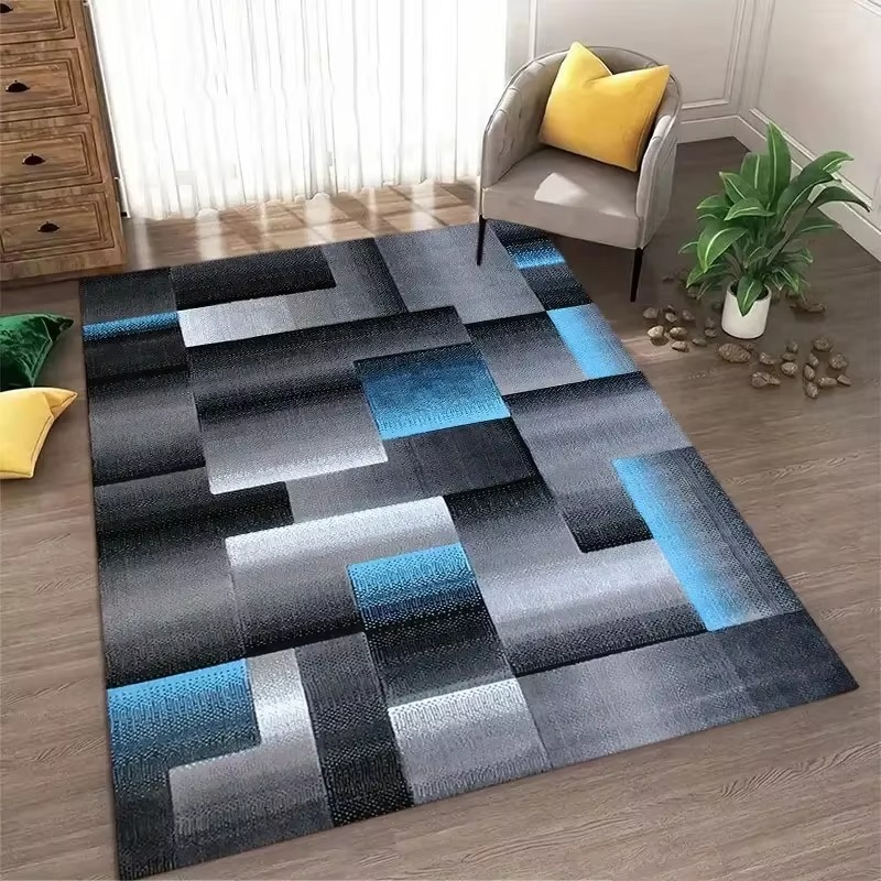 Skanto | Elegant nordisk-inspirert geometrisk områdeteppet