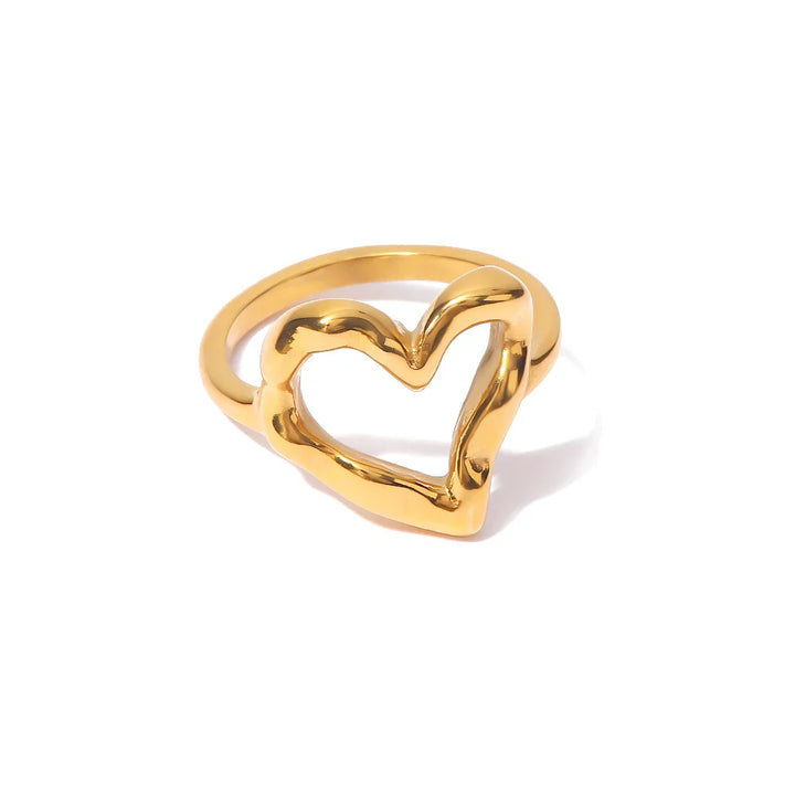 Skanto | 18k Smeltet Hjerte Ring