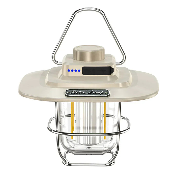 Retro oppladbar LED-lanterne for eventyr Skanto