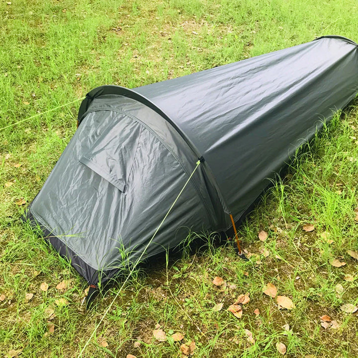 Skanto | Trekvento SoloShield Ultralett Enkeltelt | Vanntett & Vindstøtende | Med Aluminiumstenger & Lagringspose | For Fotturer, Turer & Camping