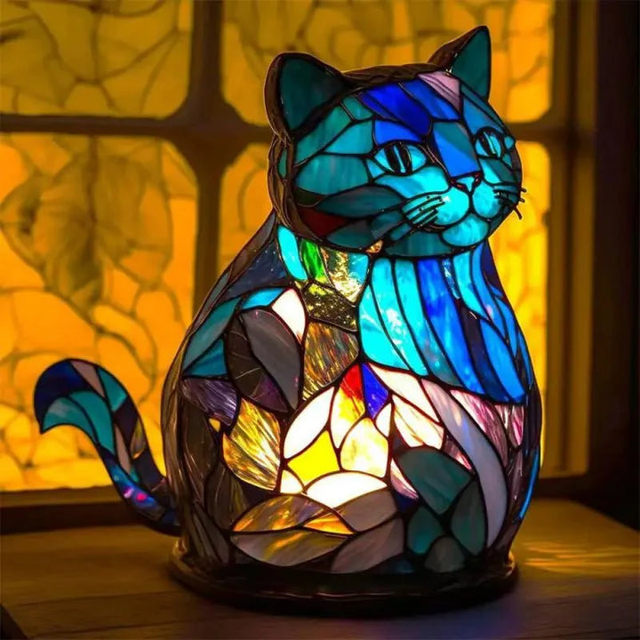 Skanto | MosaicCritter - 3D dyrelampe - Multicolor tårer - Retro design