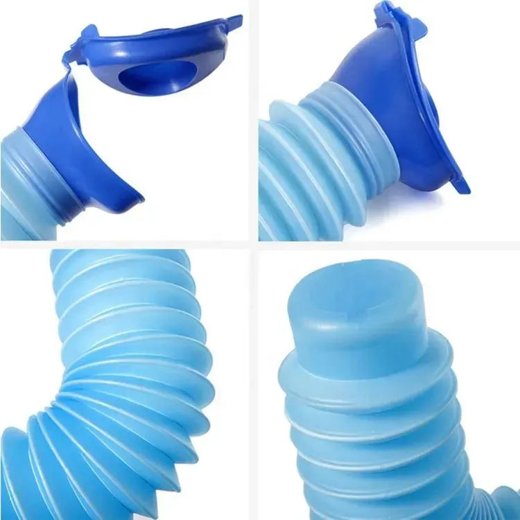 Skanto | 750ml Voksen Urinal - Bærbart sammenleggbart personlig mobilt mykt toalettlys for utendørs, bilturer, trafikk og camping