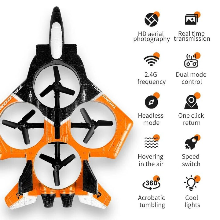 Skanto | Holdbar Skum Fjernkontroll Drone Lekefly