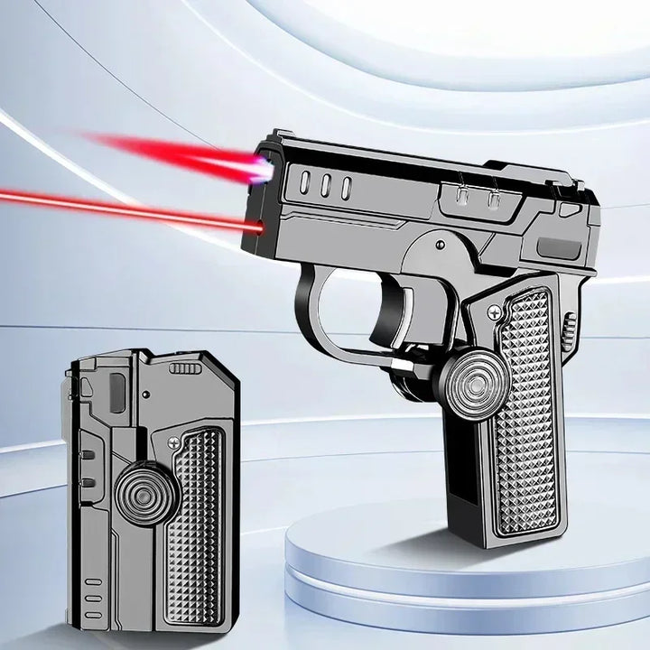 Foldbar Dual-Form Pistolformet Vindproof Lighter | Skanto