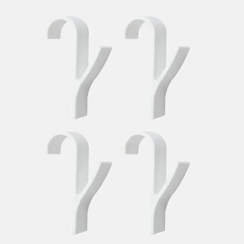 Norvo | HeatHook Radiator Hooks Set | 4-Pack | Plassbesparende & Gjennomsiktig | For Bad & Kjøkken