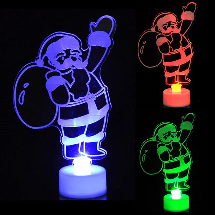 Skanto | SnowGlow - Fargerike LED Snømannlys for Festlige Feiringer