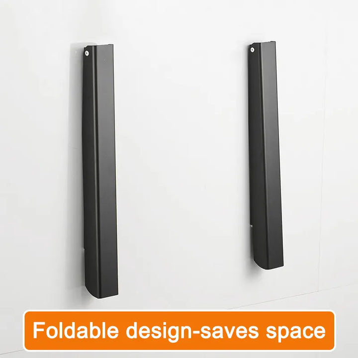 Space Saver FoldaSkantoe Veggkleskap Aluminiumhylle | Skanto