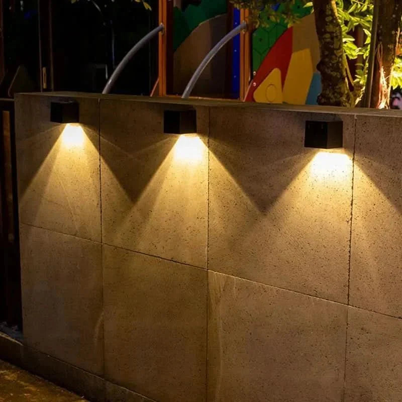 Solar LED Utendørs Vegglampe | Skanto