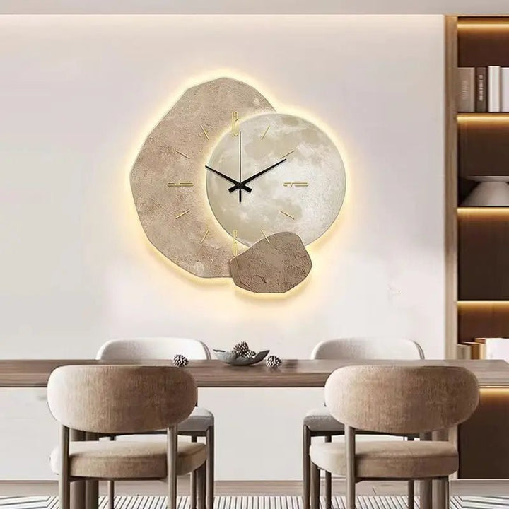 Skanto | Minimalistisk Veggklokke i Skandinavisk Design - NordiqTime