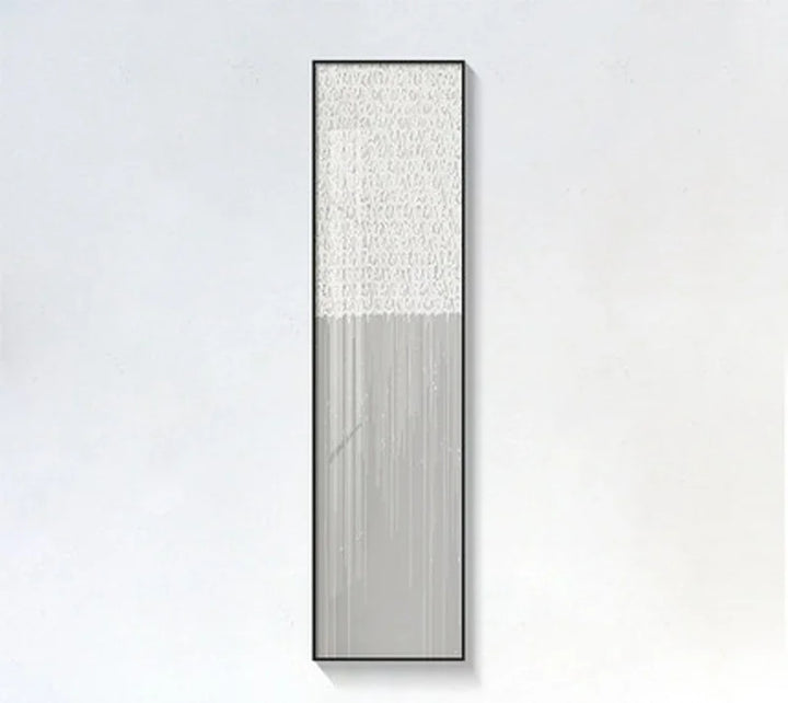 Minimalist Urban Abstract Wall Art Fine Art Canvas Prints Tall Vertical Pictures for Entry Foyer Living Room Home Office Decor | Skanto