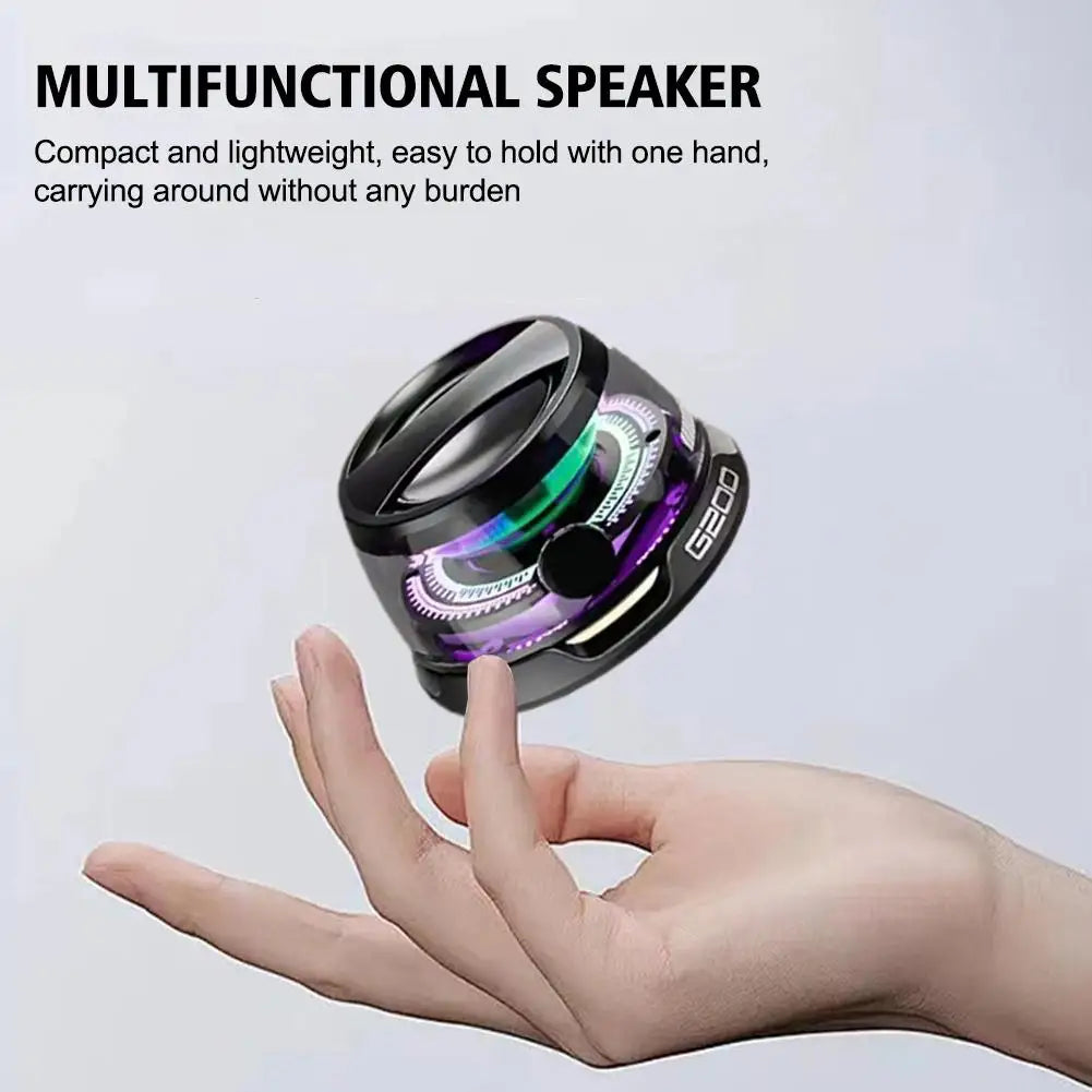 Skanto | Magnetisk Lydboks RGB Bærbar Bluetooth Høyttaler