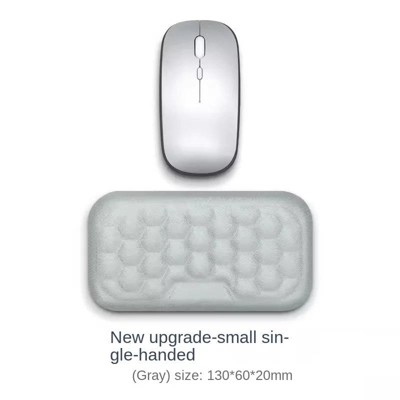 Norvo | SilentaPad Håndleddstøtte | Ergonomisk Musmatte med Minne Skum & Massasjområde | For PC, Laptop & Gaming