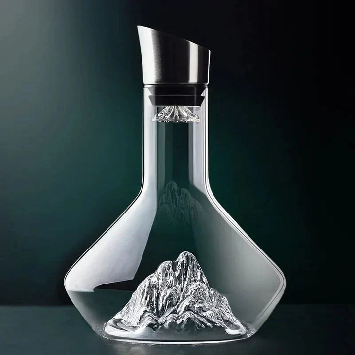 Norvo | 1500ml Iceberg Decanter Kreativ blyfri krystallmateriale luksus høy-kvalitets hjem rødvin vin distributør karaffel vin mugge