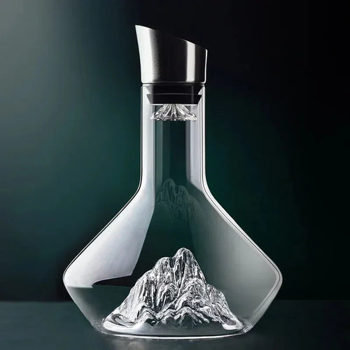 Skanto | 1500ml Iceberg Karaffel Kreativ Blyfri Kranse Materiale Luksus Høy- Kvalitet Hjem Rødvin Distributør Karaffel Vin Kanne