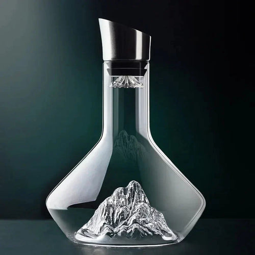 Norvo | 1500ml Iceberg Decanter Kreativ blyfri krystallmateriale luksus høy-kvalitets hjem rødvin vin distributør karaffel vin mugge