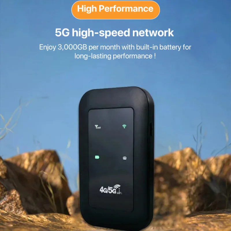 Skanto | Bærbar Trådløs WiFi Router